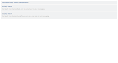 Desktop Screenshot of deals.harrisondaily.com